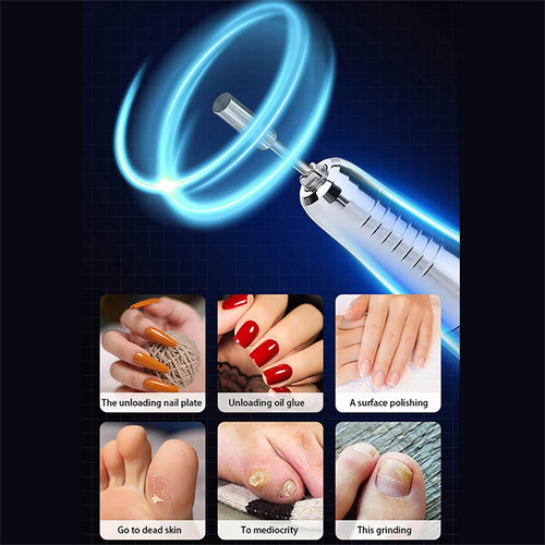 35000RPM Electric Nail Drill Rechargeable USB Nail Manicure Machine - Image 2