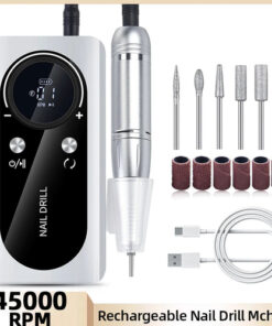 45000RPM Nail Drill Machine Kit Rechargeable Nail Sander Machine With