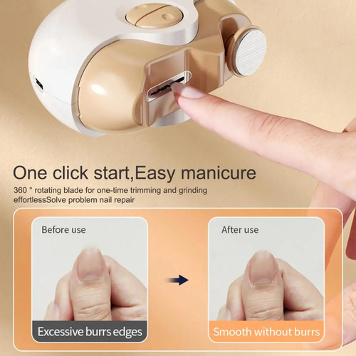 Nail Trimming Polishing Device Easy-to-use Nail Clipper Compact - Image 5