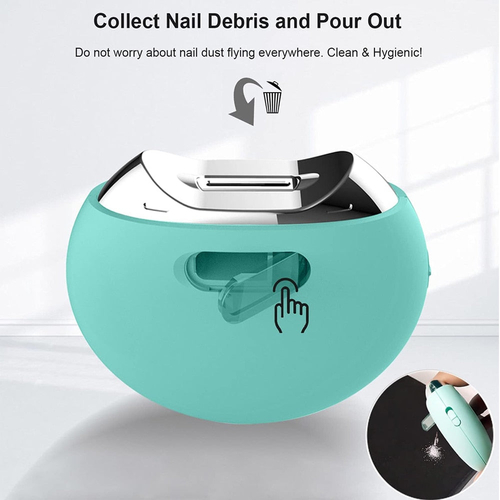 Electric Nail Clipper Nail Trimmer Nail Files Safe Automatic Nail - Image 4