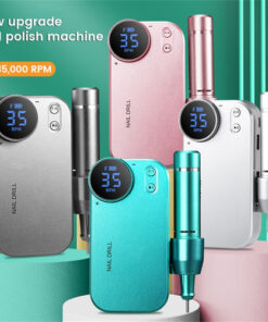 35000RPM Portable Electric Nail Drill Manicure Machine Acrylic Gel
