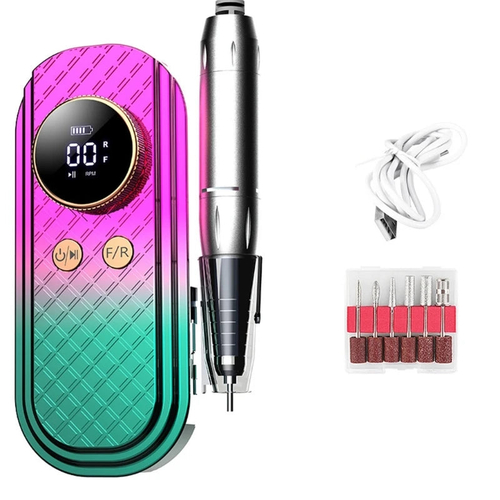 Electric Nail Drill Machine Set Low Noise Nail Drill 35000rpm Nail - Image 4