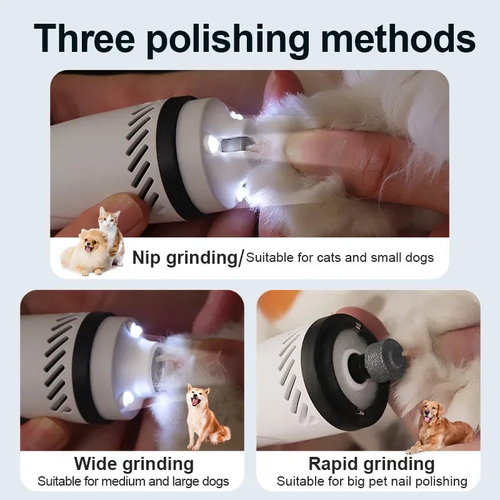 Dog Nail Cutter Upgraded Professional Electric Rechargeable Pet Nail - Image 3