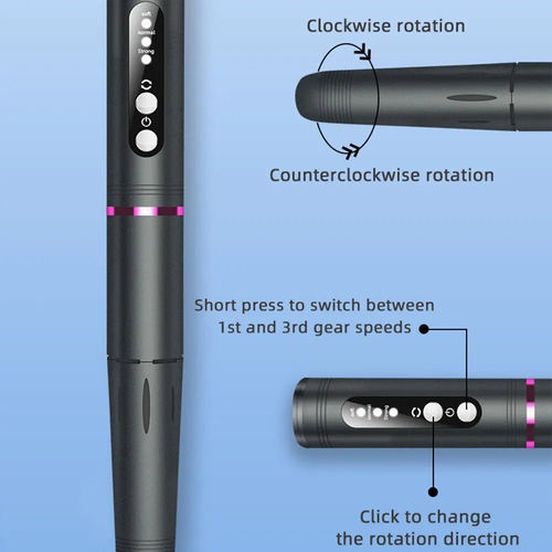 19000RPM Electric Nail Art Machine USB Cordless Nail Drill for Nail - Image 2
