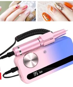 2 In 1 Electric Nail Drill Portable Rechargeable Professional Wireless