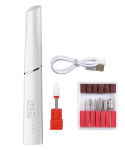 Electric Manicure Drill Set Wireless Rechargeable Nail Grinder Low