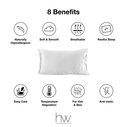 Hairworthy Hairembrace Silk pillow case - Image 2