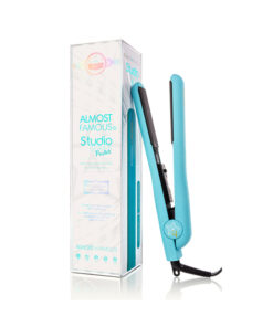 Almost Famous 1.25" Studio Series Flat Iron with Luxe Gemstone Plates