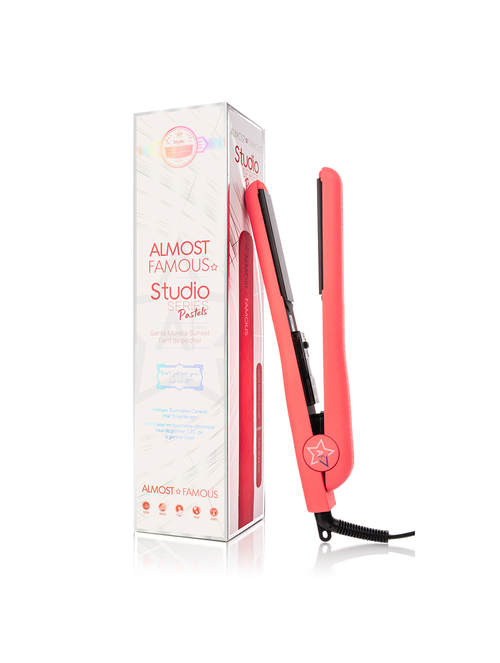 Almost Famous 1.25" Studio Series Flat Iron with Luxe Gemstone Plates - Image 2