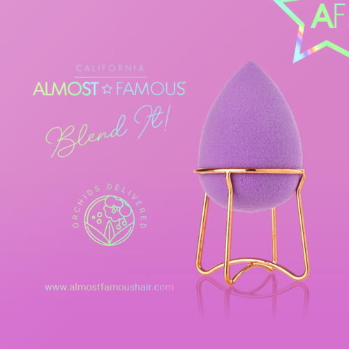 Almost Famous Makeup Blender w/ Rose Gold Stand - Image 4