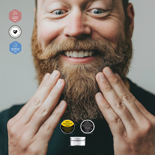 The Nourishing Ritual: Beard Balm & Hydrating Body Oil by Kear - Image 4