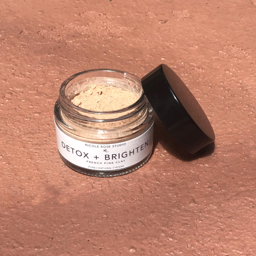 Detox + Brighten French Pink Clay Mask - Image 2