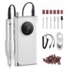 Electric Rechargeable Nail Drill, 40,000RPM Portable Cordless Nail E