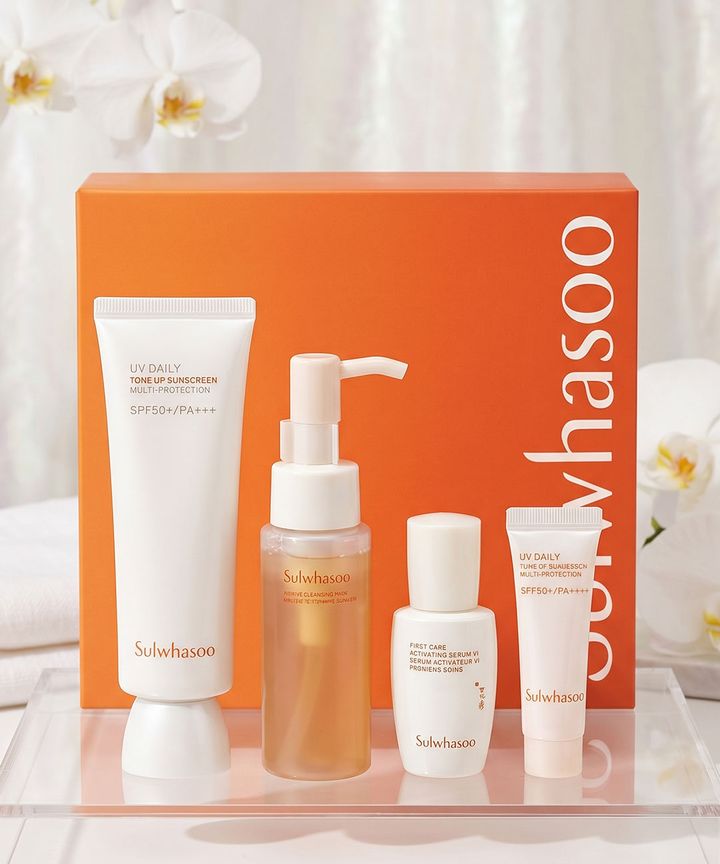 Sulwhasoo UV Daily Cream SPF40 Set (상백선크림 세트)