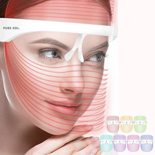 PURE SOL. Beauty LED Light Therapy Skin Mask - Image 3