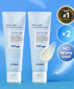 COSRX Ultra-Light Invisible Sunscreen 50ml double set