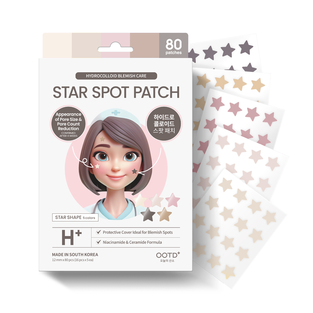 OOTD Twinkle Little Star Acne Spot Patch #Nude Beige (80ea)