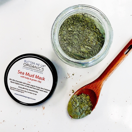 Sea Mud Mask / French Green Clay Kaolin Clay - Image 3