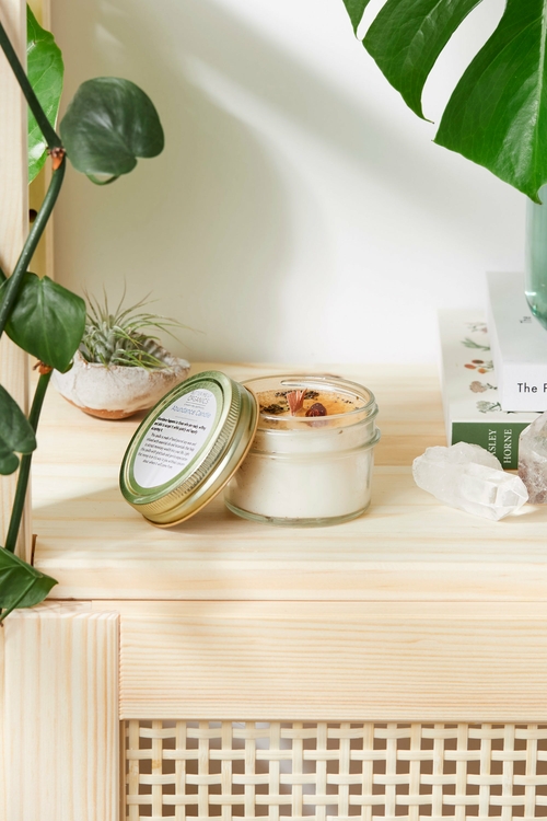Abundance Candle / Ritual Candle / Intention Candle / Hand Poured - Image 9