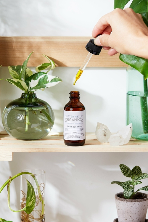 Organic Face & Eye Serum / Organic Facial Oil / Anti-Aging Serum / - Image 2