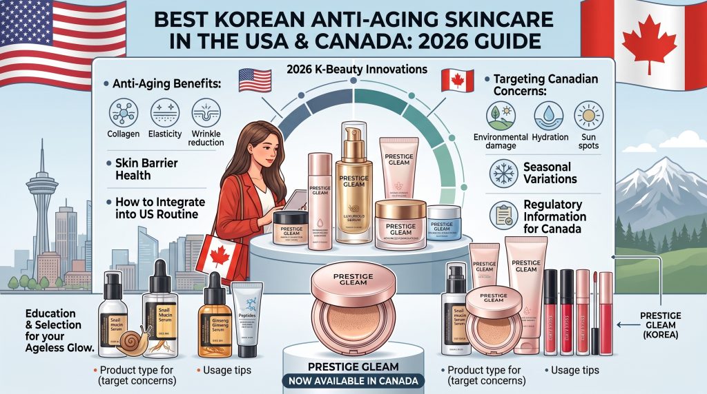 Best Korean Skin Care Products for Anti Aging in USA and Canada: 2026 K-Beauty Guide