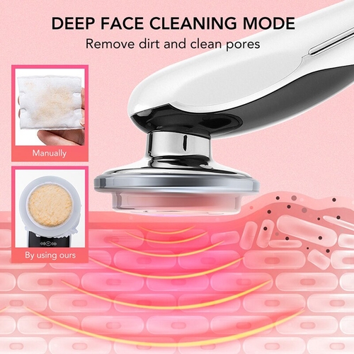 7 In 1 RF Face Massager Skin Rejuvenation Mesotherapy Facial Lifting - Image 6