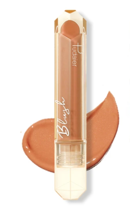 Fluid Sheer Glow Enhancer - Liquid Blush #P06 - Image 4