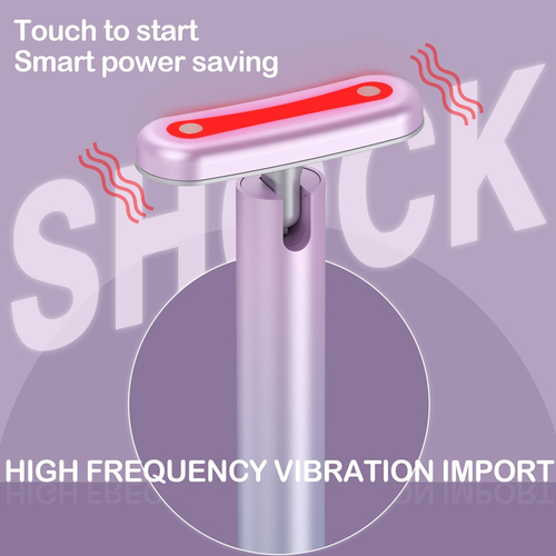 4 in 1 Facial Skincare Tool Red Light For Face Neck EMS Microcurrent - Image 5