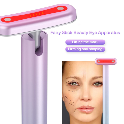 4 in 1 Facial Skincare Tool Red Light For Face Neck EMS Microcurrent - Image 2