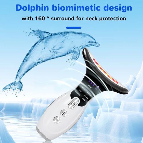 7 Colors Anti Wrinkle Facial Massager Neck Face Beauty Device Skin - Image 6