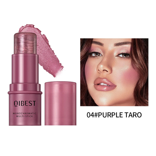 3-in-1 Cheek Blush Stick Lip Tinted Eyes Cheek Lips Brighten Cream - Image 8