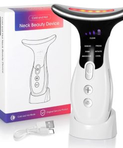 7 Colors Anti Wrinkle Facial Massager Neck Face Beauty Device Skin
