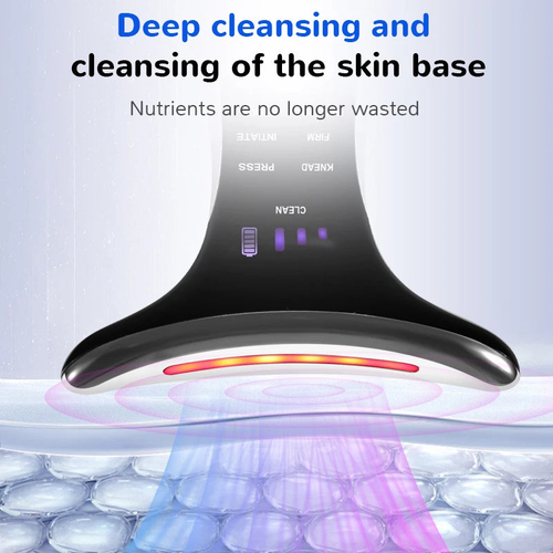 7 Colors Anti Wrinkle Facial Massager Neck Face Beauty Device Skin - Image 4