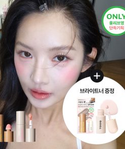 Tooq Water/Liquid Cream Color Blusher (Set/Single) (10 Colors)
