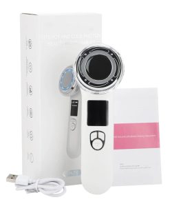 Hot Cool Compress Face Lifting Beauty Device LED Facial Firming