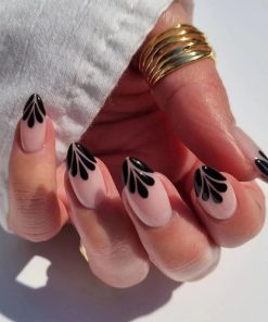 Press On Nails Kit with Glue and gel stickers Reusable Tips