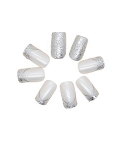 Press On Nails Kit with Glue and gel stickers Reusable Tips