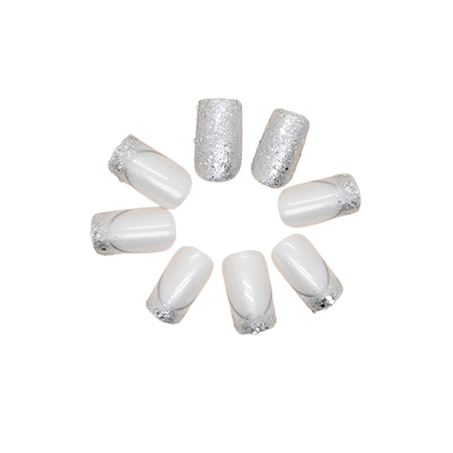 Press On Nails Kit with Glue and gel stickers Reusable Tips