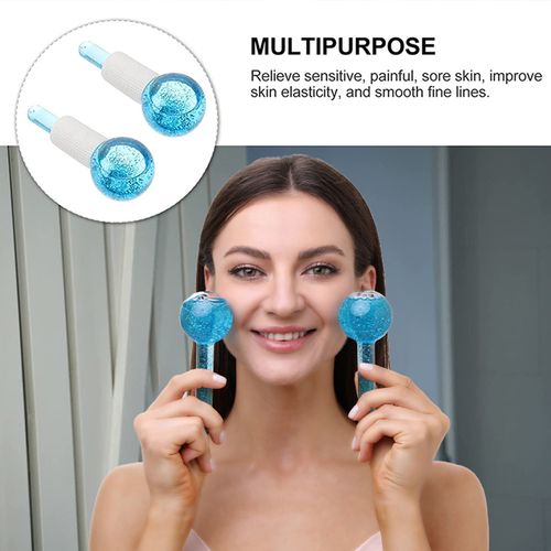 Beauty Ice Hockey Energy Beauty Crystal Ball Facial Cooling Ice Globe - Image 6