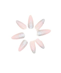 Press On Nails Kit with Glue and gel stickers Reusable Tips