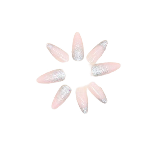 Press On Nails Kit with Glue and gel stickers Reusable Tips