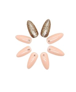 Press On Nails Kit with Glue and gel stickers Reusable Tips