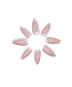 Press On Nails Kit with Glue and gel stickers Reusable Tips