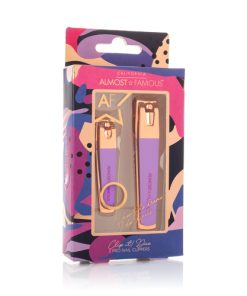 Almost Famous "Clip It" Rose Gold Nail Clipper Duo