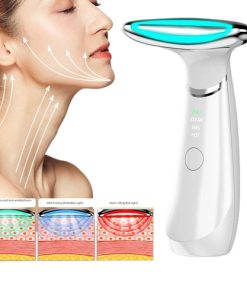 Neck Face Beauty Device EMS Neck Face Lifting Massager Skin Tighten