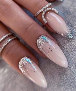 Press On Nails Kit with Glue and gel stickers Reusable Tips
